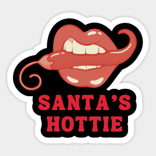 Hot Santa Sticker